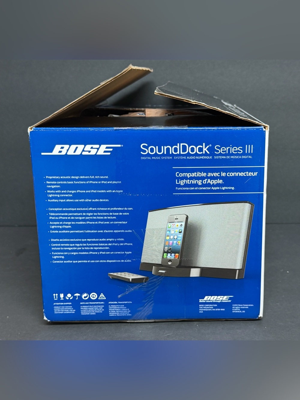 NEW Bose SoundDock Series III Digital Music System Lightning Speaker Open Box - Picture 5 of 9